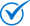 Bright Blue 100 x 89 - noun-check-mark-4052570